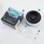 Smoke Removal Air Purification Ashtray Portable Anion Purifier, Odor Eliminator & Automatic Car Ashtray