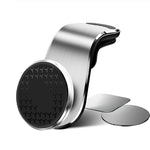 Magnetic Car Phone Holder | 360° Rotation Air Vent Mount | Strong Magnet Smartphone Holder for Car