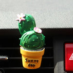 Car Air Freshener Plant Clip Creative Vent Perfume Ornament Cute Car Interior Fragrance & Aromatherapy Accessory