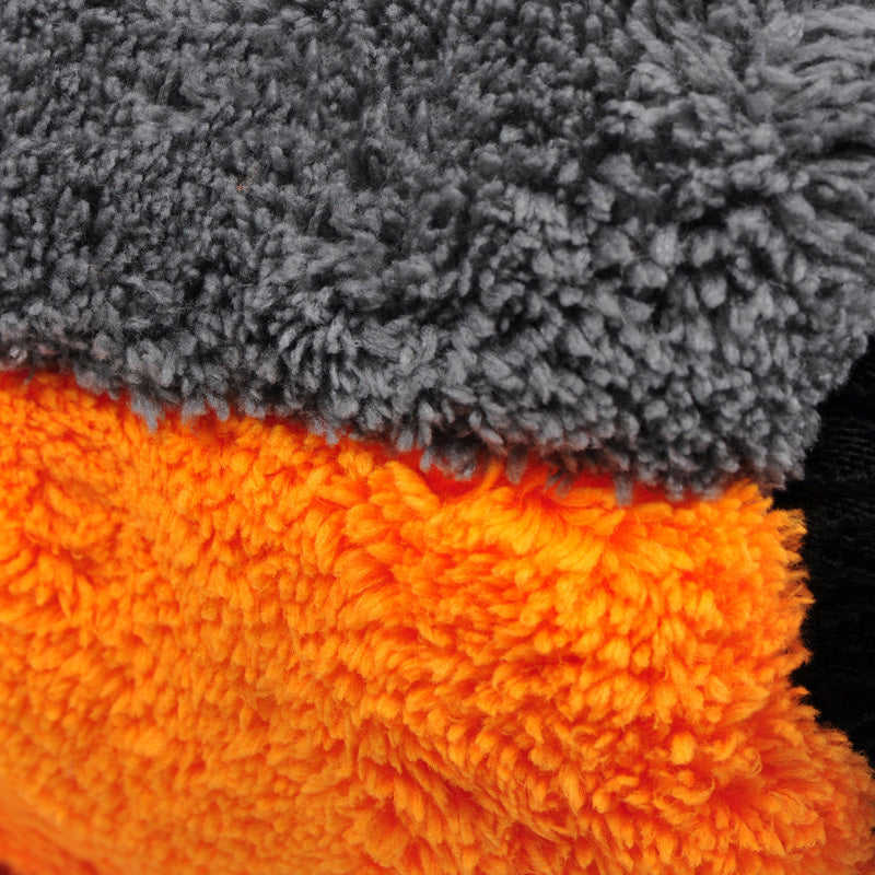 Bear Paw Car Cleaning Gloves | Double-Sided Coral Fleece Thumb Gloves for Car Detailing & Dust Removal