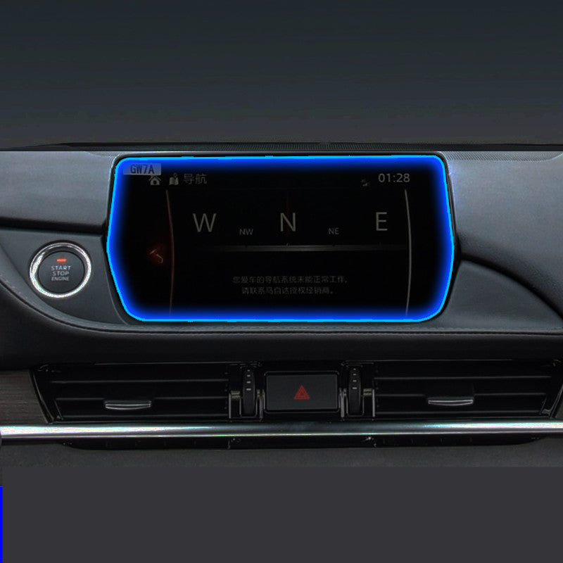 Car Interior Decoration Accessories – TPU Transparent Protective Film for Dashboard, Gear & Door Panels