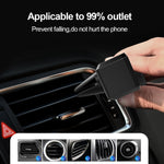 Car Air Vent Phone Holder – Adjustable Mobile Mount | 360° Rotating Car Bracket for All Smartphones
