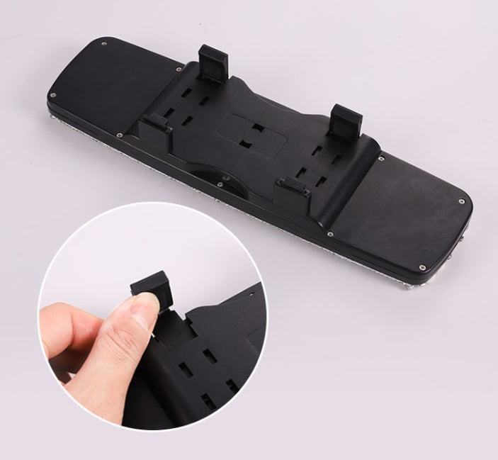 Car Rearview Mirror Bling Cover Crystal Diamond Decor for Women Sparkly Auto Interior Accessory