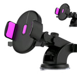 Long Rod Telescopic Car Phone Holder Dashboard Suction Cup Mount 360° Adjustable Car Mobile Stand