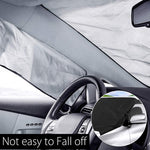 Car Snow Cover for Windshield Magnetic Frost Guard & Sun Shade Winter Ice Protection for Cars & SUVs