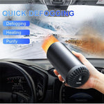 Lifto Car Warm Air Blower 12V Heater for Windshield Defogging and Demisting