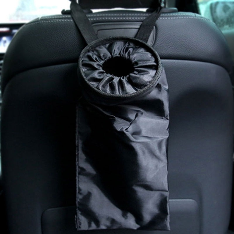 Car Seatback Storage Bag Trash Bag – Waterproof Reusable Oxford Cloth Car Organizer for Waste