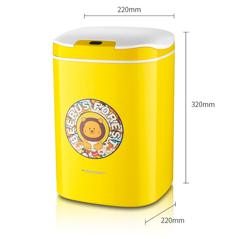 Smart Sensor Trash Can 12L | Automatic Touchless Waste Bin for Home, Kitchen & Office | Silent Odor-Sealing Garbage Can