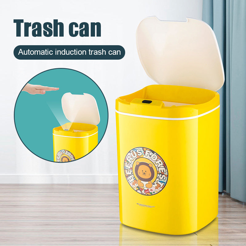 Smart Sensor Trash Can 12L | Automatic Touchless Waste Bin for Home, Kitchen & Office | Silent Odor-Sealing Garbage Can