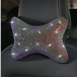 Diamond Car Gear & Handbrake Cover Set Sparkling Crystal Gear Grip & Brake Handle Cover Universal Auto Interior Decor