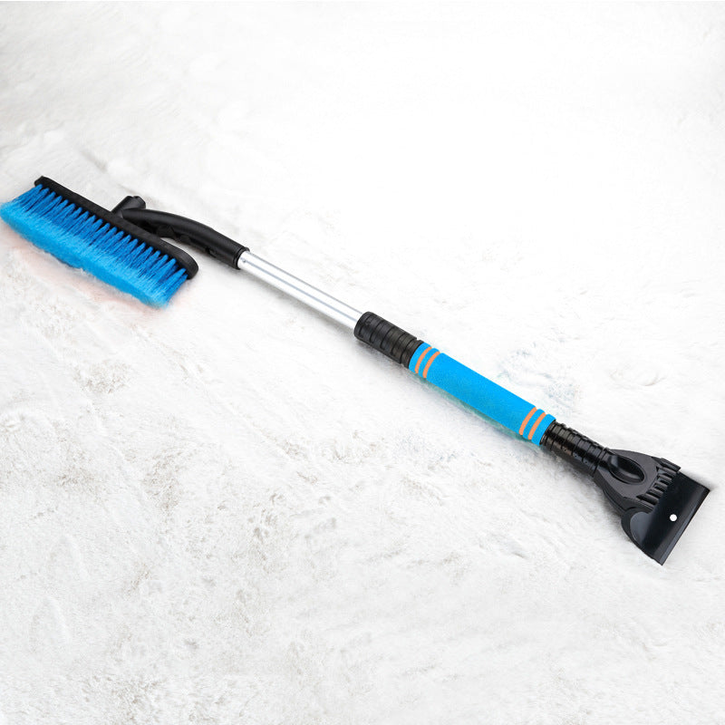 Car Cleaning Brush & Ice Scraper | Detachable Extendable Snow Shovel with Foam Handle for Windshield Cleaning