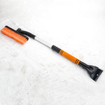 Car Cleaning Brush & Ice Scraper | Detachable Extendable Snow Shovel with Foam Handle for Windshield Cleaning
