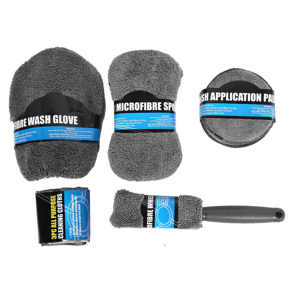 9-Piece Car Wash Cleaning Set | Multifunctional Household & Auto Car Care Tools Gift Set