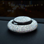 Crystal Diamond Car Air Freshener Luxury Solid Perfume Car Ornament Car Interior Decoration Accessory
