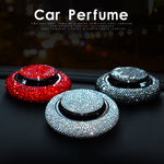 Crystal Diamond Car Air Freshener Luxury Solid Perfume Car Ornament Car Interior Decoration Accessory