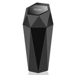 Small Car Trash Can with Lid – Mini ABS Desktop Trash Bin for Vehicle or Home | Compact & Stylish