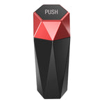 Small Car Trash Can with Lid – Mini ABS Desktop Trash Bin for Vehicle or Home | Compact & Stylish