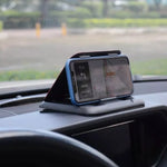 Car Phone Holder Non-Slip Silicone Dashboard Mount Universal Center Console Phone Holder for Navigation