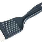 Heavy-Duty Wire Bristle BBQ Grill Cleaning Brush & Scraper 2-in-1 Outdoor Barbecue Tool for Deep Cleaning