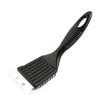 Heavy-Duty Wire Bristle BBQ Grill Cleaning Brush & Scraper 2-in-1 Outdoor Barbecue Tool for Deep Cleaning