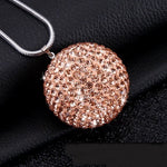 Car Pendant With Diamond Crystal Ball Luxury Hanging Ornament Sparkling Auto Interior Decoration