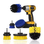 Round Electric Drill Cleaning Brush | Car, Bathroom & Kitchen Power Scrubber Attachment for Deep Cleaning