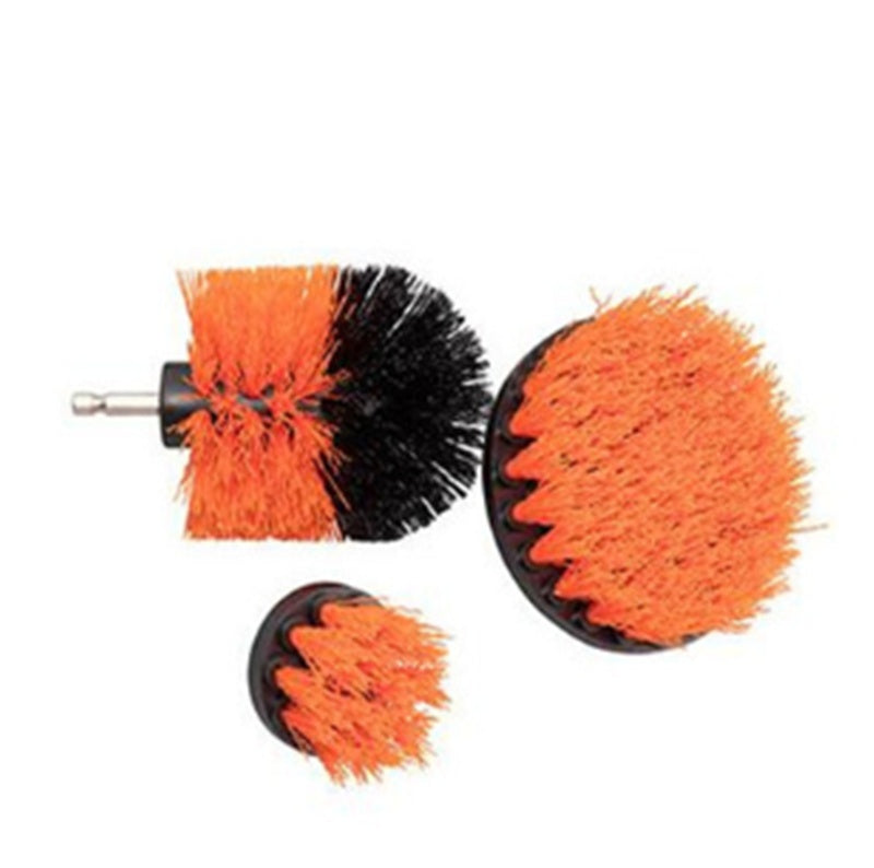 Round Electric Drill Cleaning Brush | Car, Bathroom & Kitchen Power Scrubber Attachment for Deep Cleaning