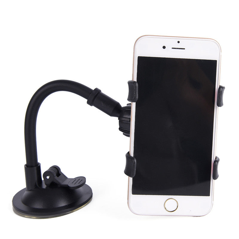 360° Car Phone Holder – Universal Windshield & Dashboard Mount | Strong Suction Cup Adjustable Mobile Stand