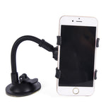 360° Car Phone Holder – Universal Windshield & Dashboard Mount | Strong Suction Cup Adjustable Mobile Stand