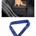 Dog Car Seat Cover with Mesh Window Waterproof Hammock Pet Carrier Protector for Rear Seat Travel