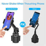 360° Adjustable Car Phone Holder – Universal Mobile & Tablet Mount | Anti-Slip Dashboard & Windshield Stand