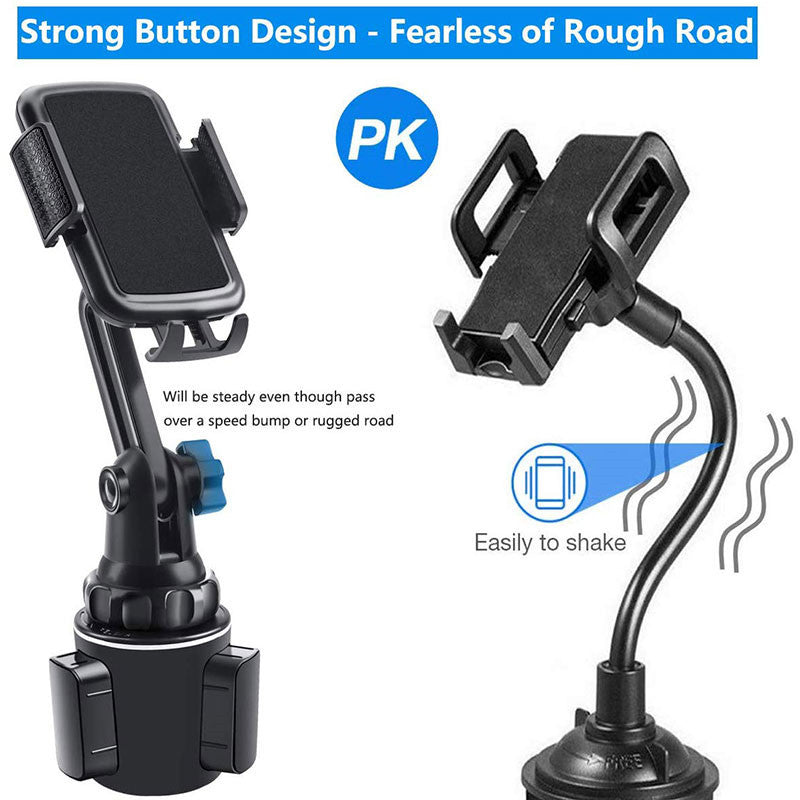 360° Adjustable Car Phone Holder – Universal Mobile & Tablet Mount | Anti-Slip Dashboard & Windshield Stand