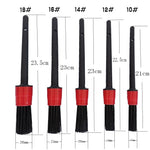 Car Wash Detail Brush 17-Piece Set Auto Cleaning Kit with Drill Brushes, Sponges & Microfiber Gloves Car Detailing Tools