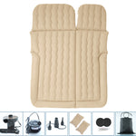 Car SUV Inflatable Bed | Dual-Purpose Travel Air Mattress for Car & Home | Portable Flocking PVC Cushion Bed