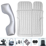 Car SUV Inflatable Bed | Dual-Purpose Travel Air Mattress for Car & Home | Portable Flocking PVC Cushion Bed