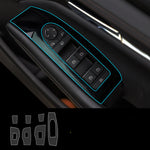 Car Interior Decoration Accessories – TPU Transparent Protective Film for Dashboard, Gear & Door Panels