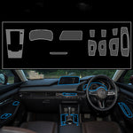 Car Interior Decoration Accessories – TPU Transparent Protective Film for Dashboard, Gear & Door Panels