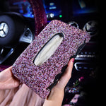 Luxury Car Accessories for Women | Crystal Diamond Aromatherapy Decor | Car Interior Air Freshener Set