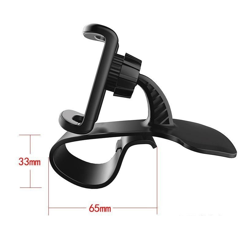 Car Dashboard Phone Holder Universal Car Mount 360° Adjustable Navigation Bracket for All Smartphones