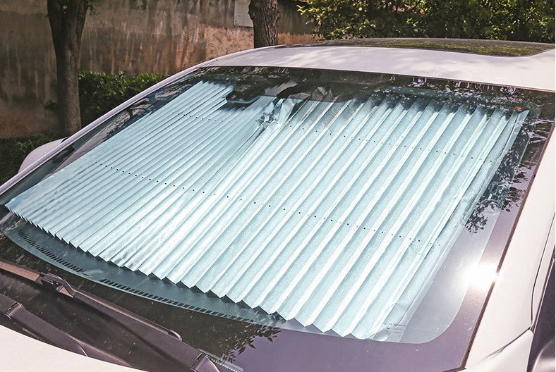 Car Sun Visor Aluminized Film Windshield Shade UV Protection & Heat Insulation Sun Reflector