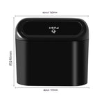 Folding Storage Car Trash Can – Waterproof Plastic Car Bin for Seat | Compact & Portable Organizer