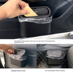 Folding Storage Car Trash Can – Waterproof Plastic Car Bin for Seat | Compact & Portable Organizer