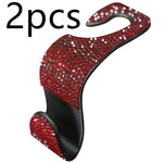 Lifto Car Accessories Hook for Seat Backrest Headrest – Shiny Storage Holder