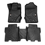 MKR 3D TPE All-Weather Car Floor Mats for 2021–2023 Ford Bronco Full Set Custom Fit Interior Accessories