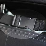 Dog Car Seat Cover with Mesh Window Waterproof Hammock Pet Carrier Protector for Rear Seat Travel