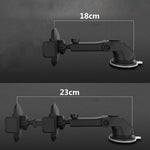 Long Rod Telescopic Car Phone Holder Dashboard Suction Cup Mount 360° Adjustable Car Mobile Stand