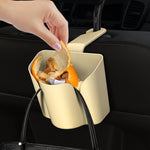 Universal Car Trash Can – Hanging Car Garbage Bin, Multi-Use Storage & Organizer for All Vehicles