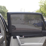 Magnetic Absorption Car Shade Magnetic Mesh Window Curtain for UV Protection & Privacy