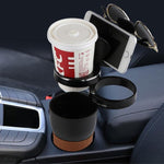 Universal Car Cup Holder Rotating Car & Truck Drink Bottle Holder ABS Door Mount Stand Organizer