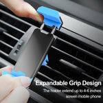Car Air Vent Phone Holder – Adjustable Mobile Mount | 360° Rotating Car Bracket for All Smartphones